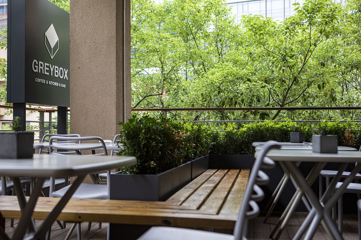 2019年10月8日,上海,eybox coffee是roseonly 公司开设的咖啡连锁店,