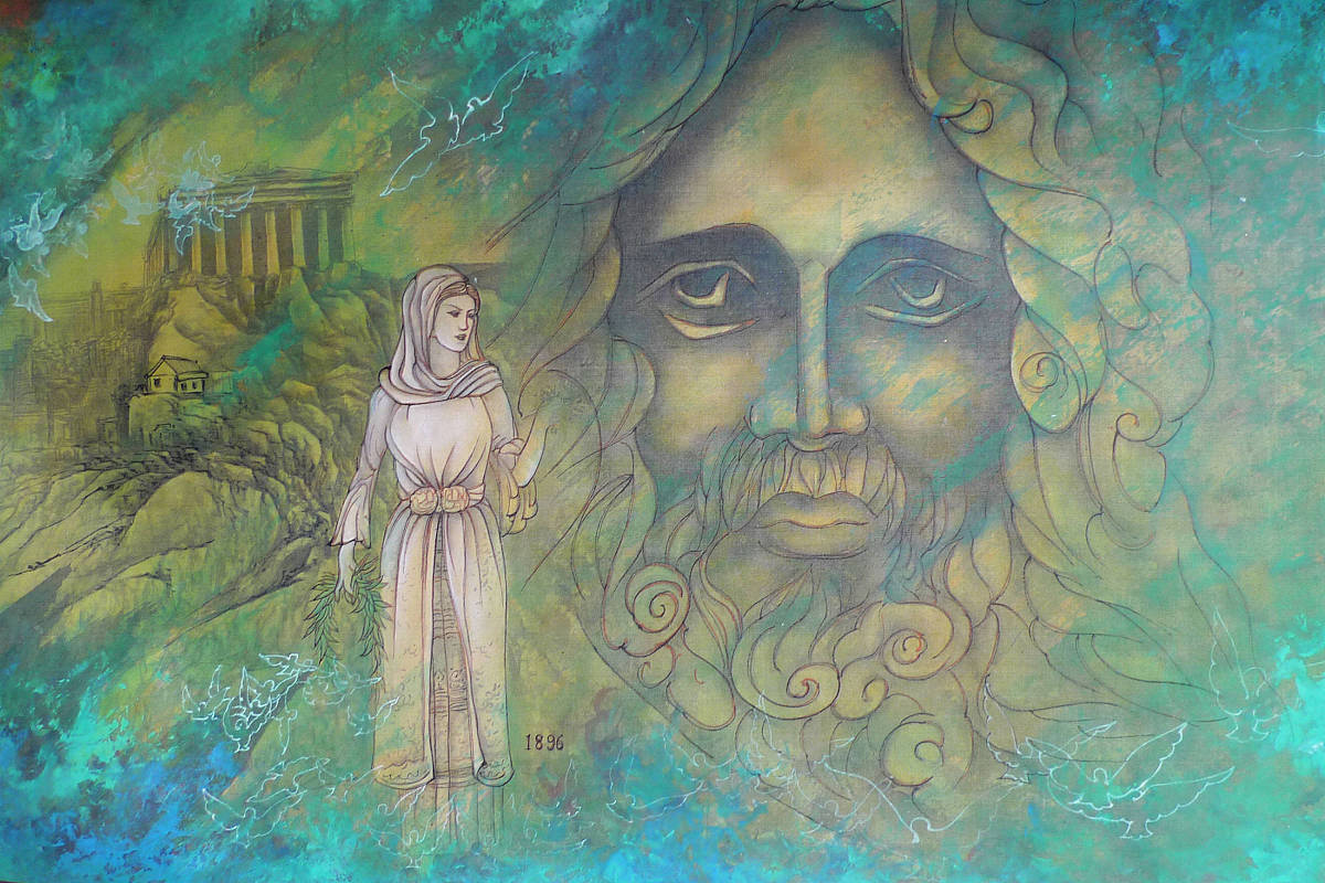 Midjourney 指令：绘制三位圣佛画像