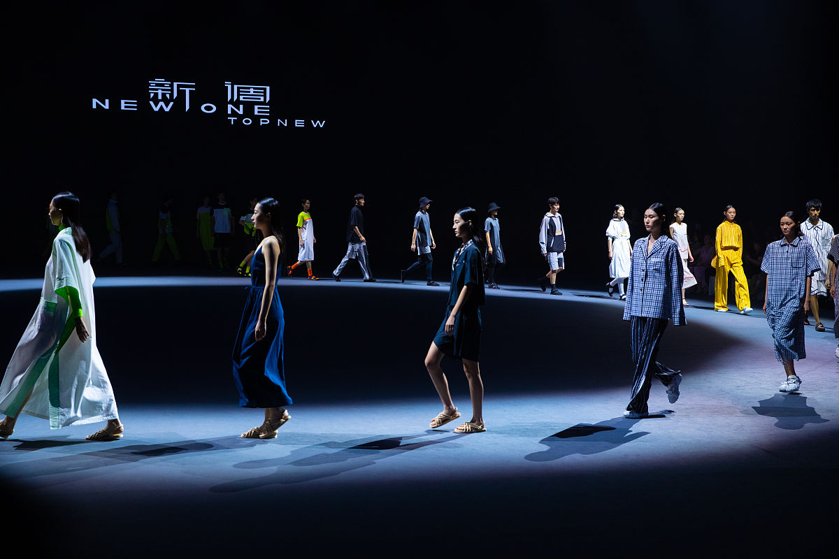 2019年09月05日,北京水立方,2019北京时装周:topnew 品牌秀场.9月5日,