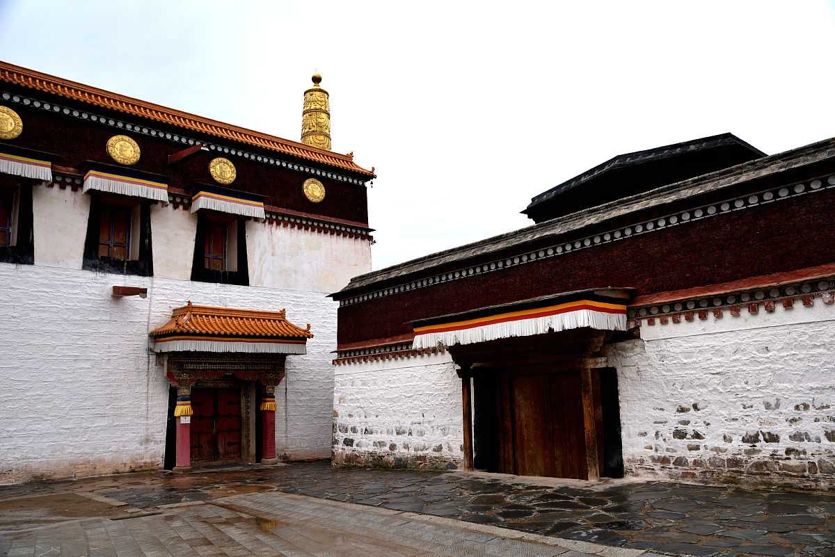 2018年9月3日,拉卜楞寺.位于甘肃省甘南藏族自治州夏河县,是藏传佛教