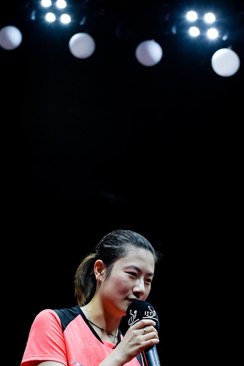 2018国际乒联女子世界杯半决赛:丁宁vs石川佳纯