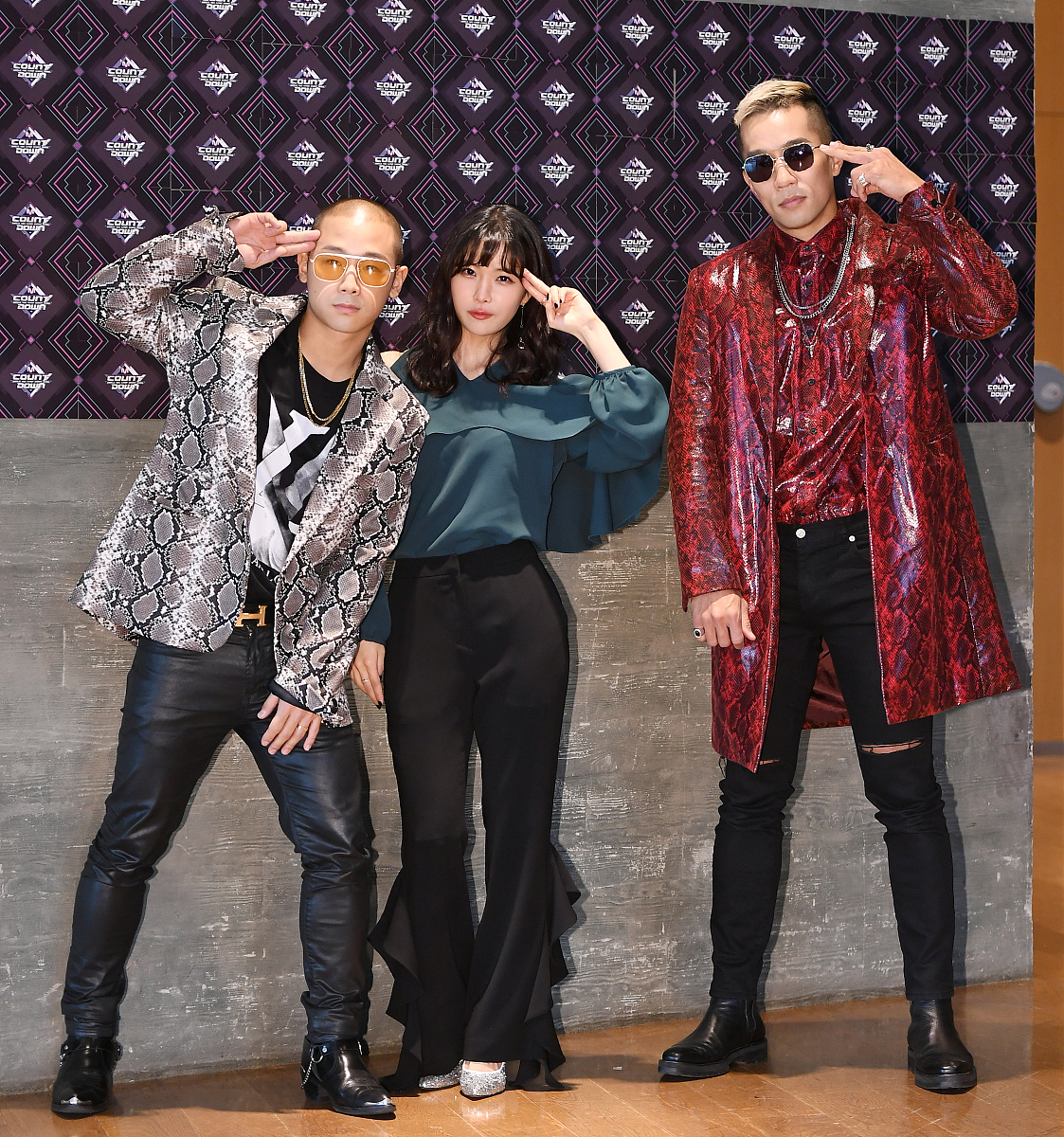 2018年11月15日,首尔,明星参加《m!countdown》 节目彩排.***_***migh
