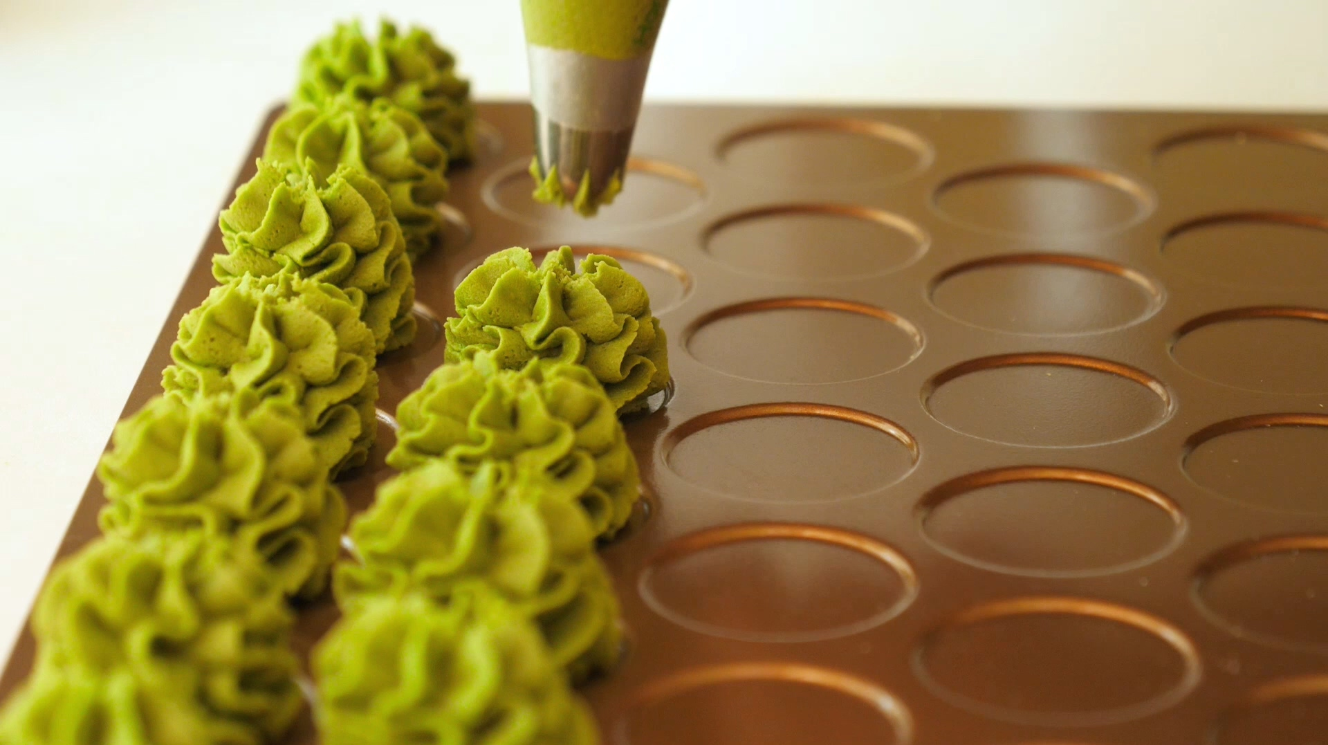 手把手教你做抹茶曲奇饼干,配方和步骤详细,看一遍就能学会