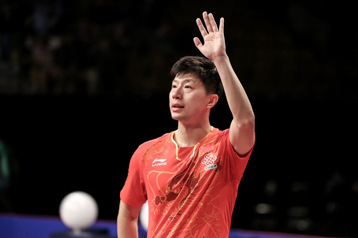 2017年10月22日,比利时,2017乒乓球男子世界杯3,4名争夺战赛况.***_**
