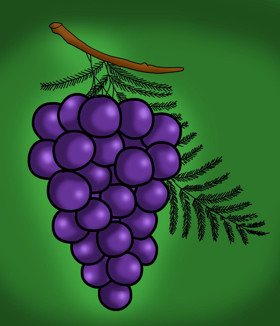 好看的一串葡萄照片