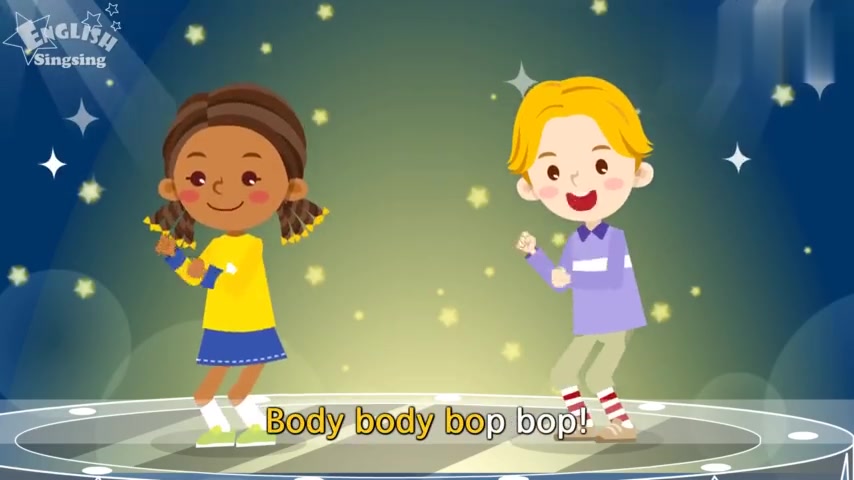 [图]超级有趣超级好听的幼少儿英文歌曲:body Song