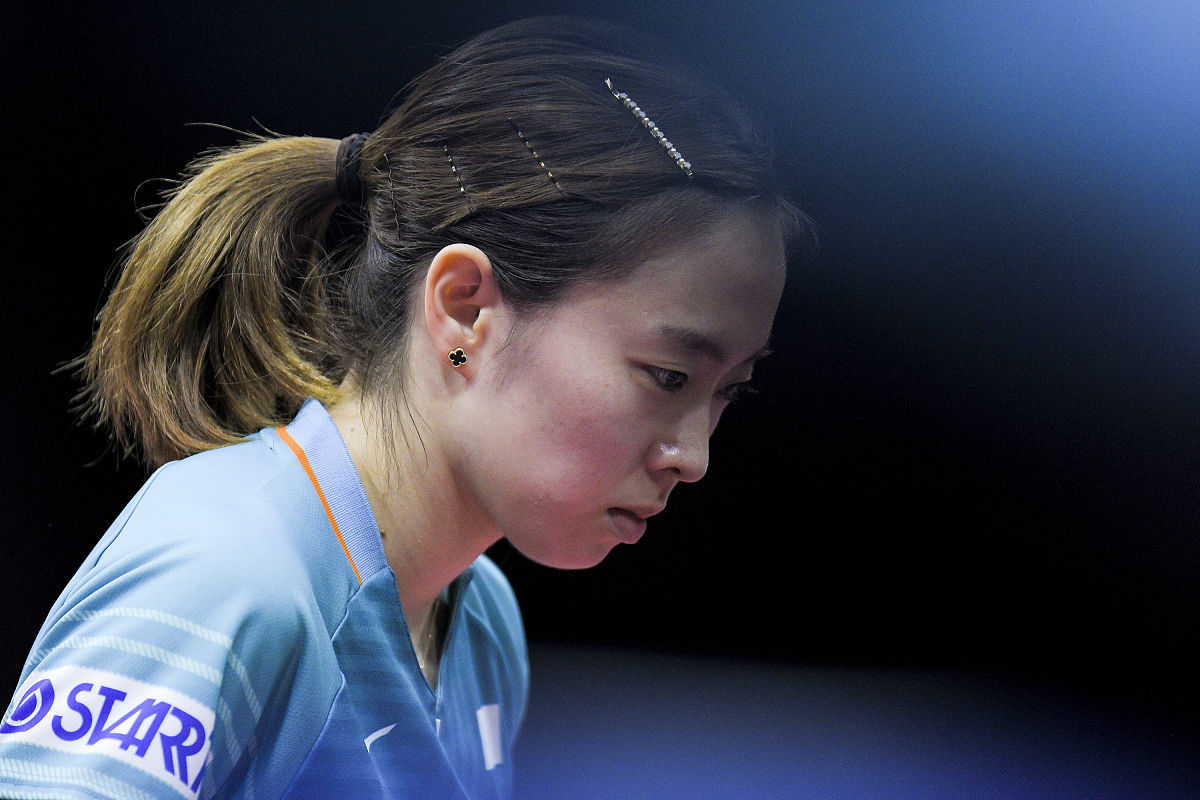 2019年10月19日,四川成都,2019国际乒联女子世界杯次日赛况.石川佳纯
