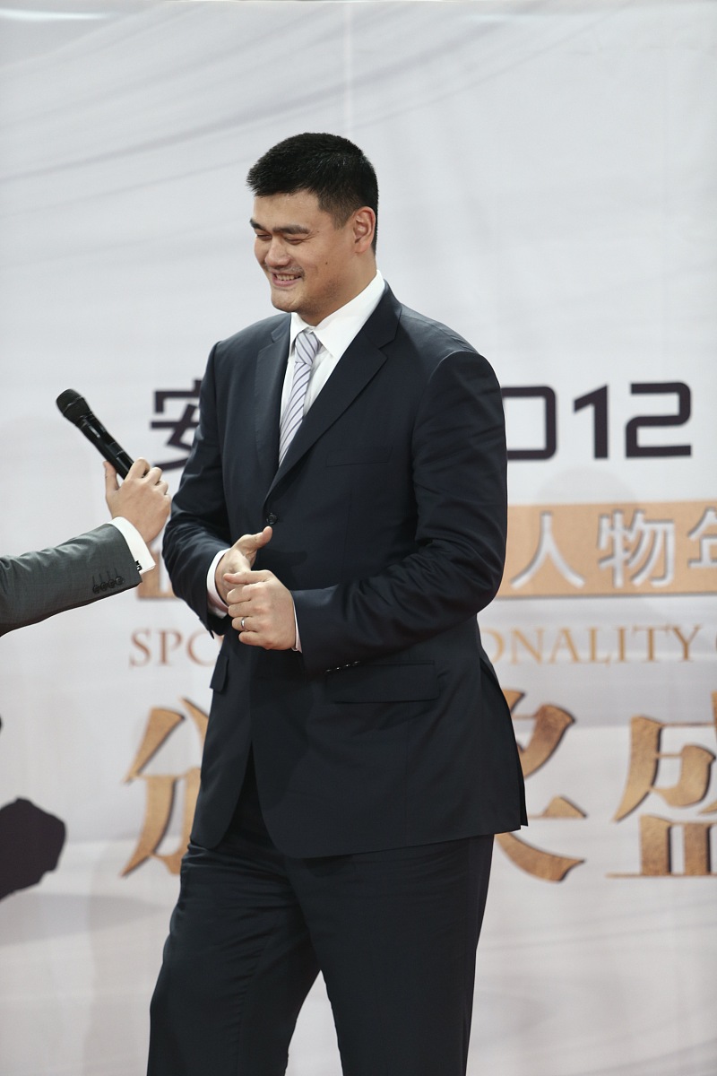 2013年1月19日,北京国家体育馆,2012cctv体坛风云人物颁奖盛典隆重举