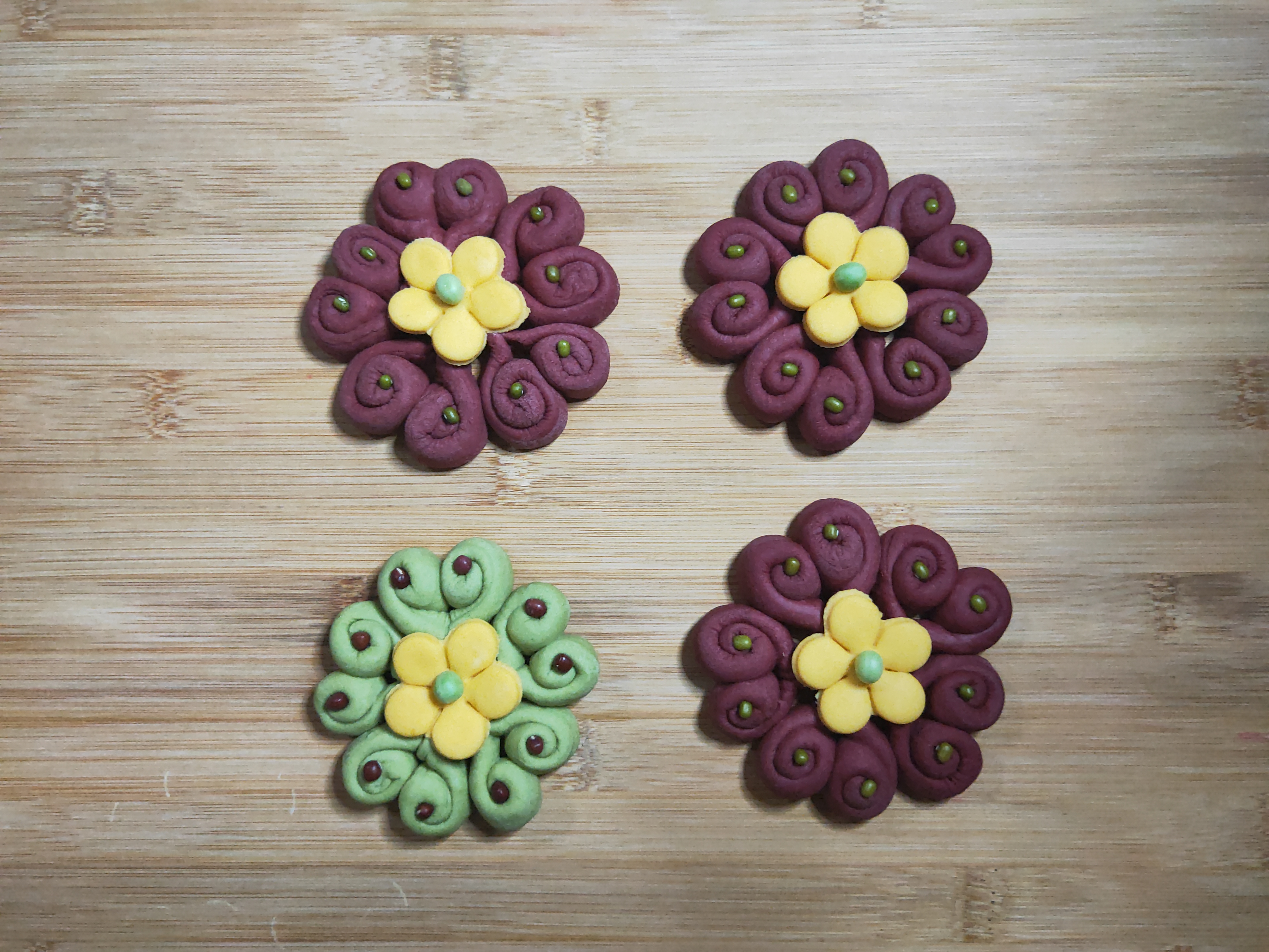 花样馒头又出新做法了,简单易学又漂亮,学会了给家人露一手吧