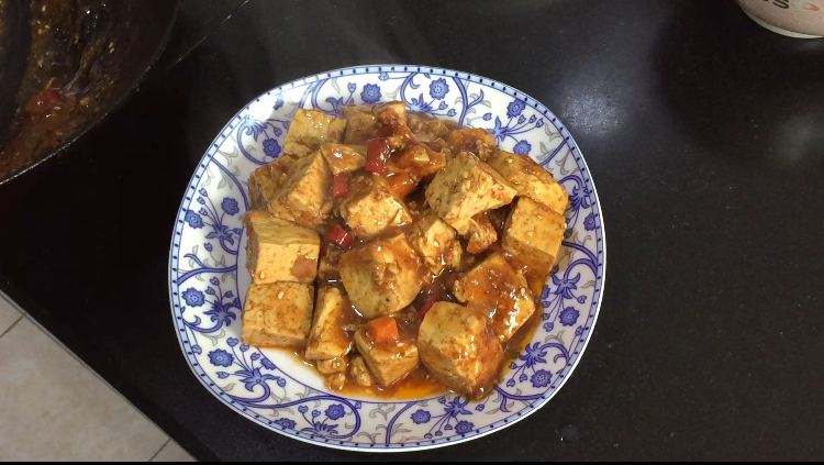 快手菜,家常炖豆腐