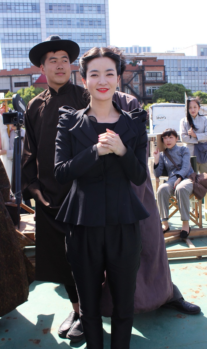 2015年5月12日,上海,年代爆笑喜剧《明星时代》在沪开放媒体探班.***_