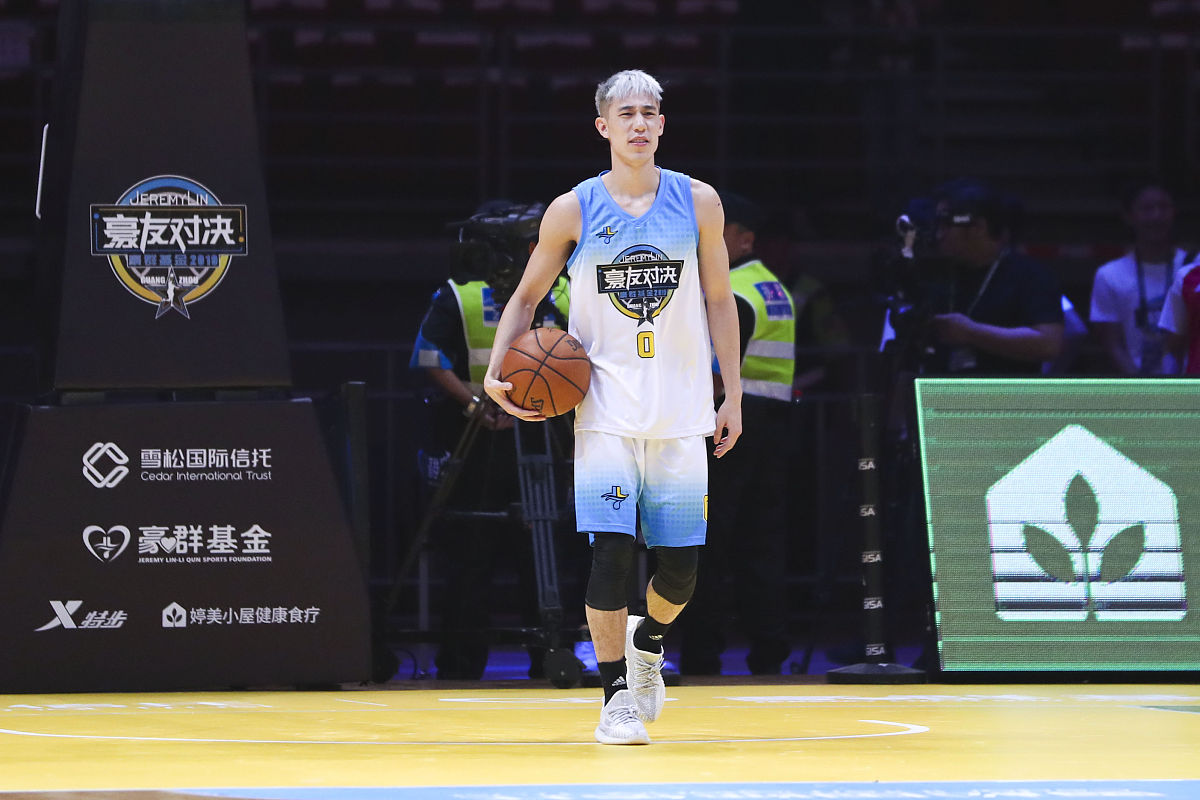2019年8月10日,广东省,2019林书豪明星慈善赛,书豪奶茶兄弟vs李群豆浆