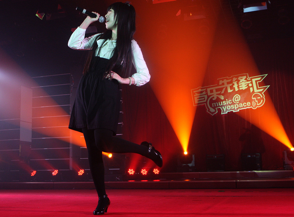 2008年12月19日,北京,2008北京校园音乐演出季的最后一场演唱会在中国