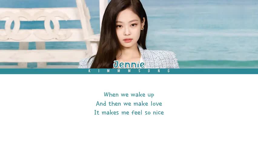 [图]「JENNIE」最新solo曲《best part》歌词版(附带音源)