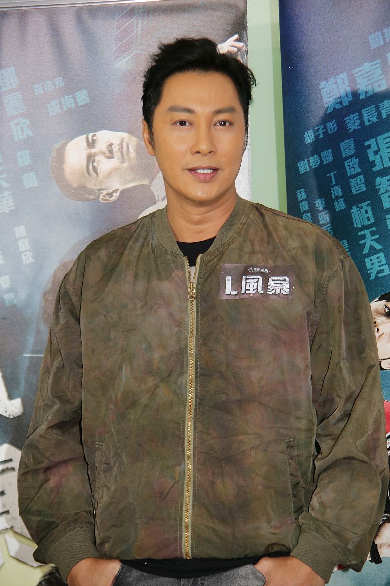 2018年9月3日,香港,明星出席《l风暴》庆功宴.谭耀文