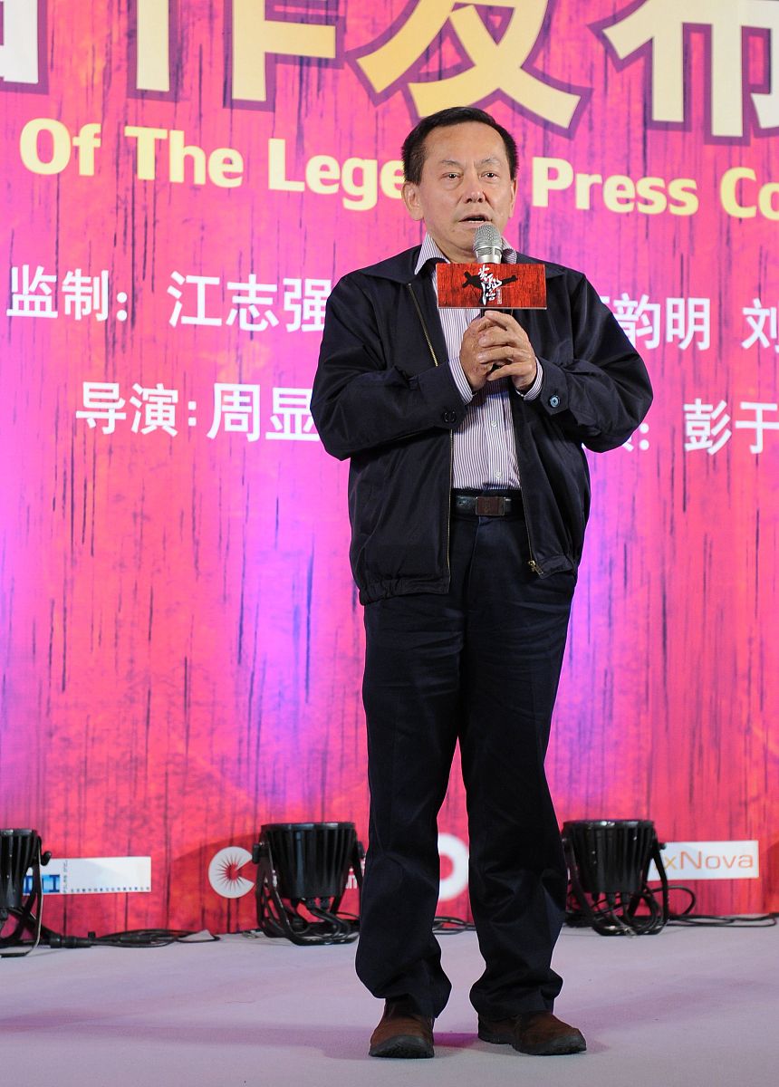 2014年06月12日,北京,电影《黄飞鸿之英雄有梦》关机发布会.彭于晏