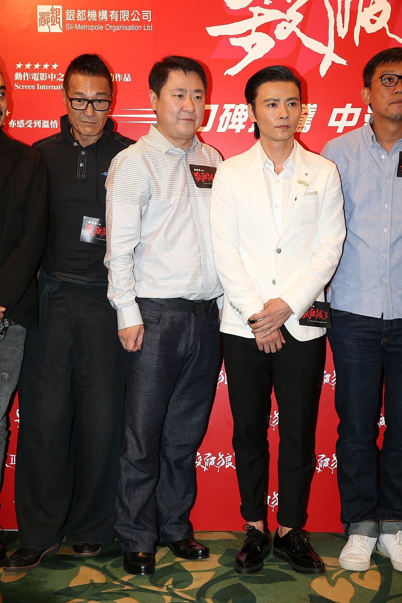 2015年7月2日,香港,电影《杀破狼2》举行庆功宴.***_***张晋 于冬