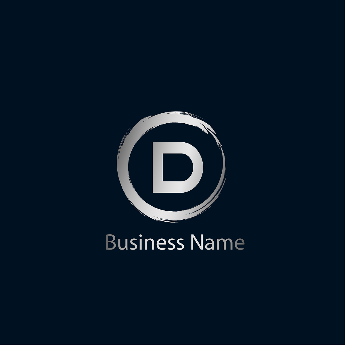 letter d logo vector design