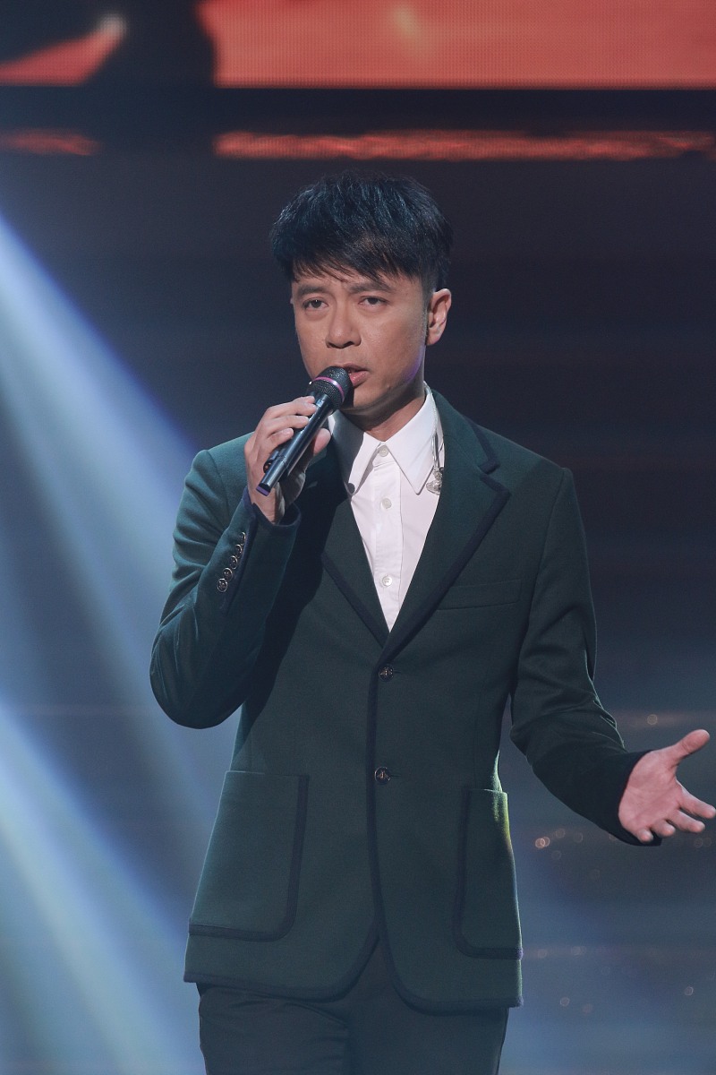2017年6月17日,香港,tvb《明爱暖万心》现场直播.***_*** 李克勤