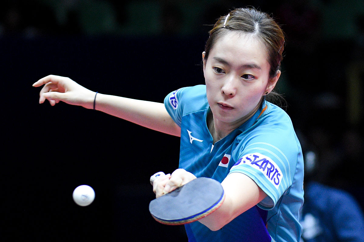 2019年10月19日,四川成都,2019国际乒联女子世界杯次日赛况.石川佳纯