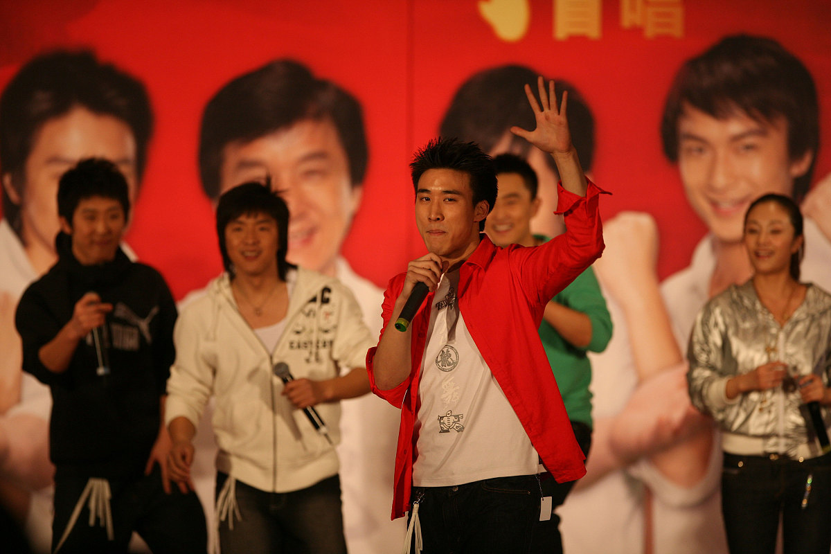 2009年1月17日,北京,贺岁歌曲《中国年》发布会.***_***+++_+++贺岁歌