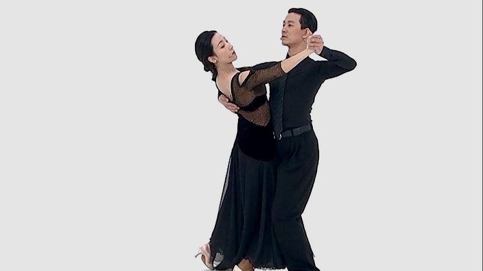 舞蹈教程:探戈舞的西班牙托步动作教学,讲解详细,简单易懂