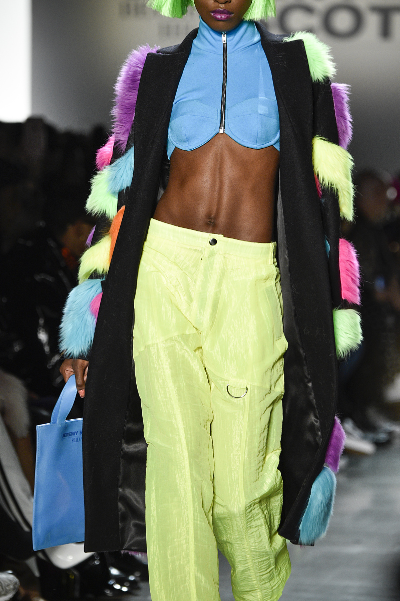 2018秋冬纽约时装周:jeremy scott 细节