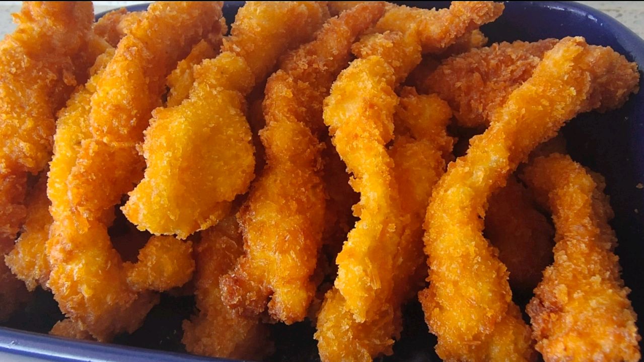 酥到骨子里的炸鸡柳!香酥可口、满屋飘香!做法超简单。