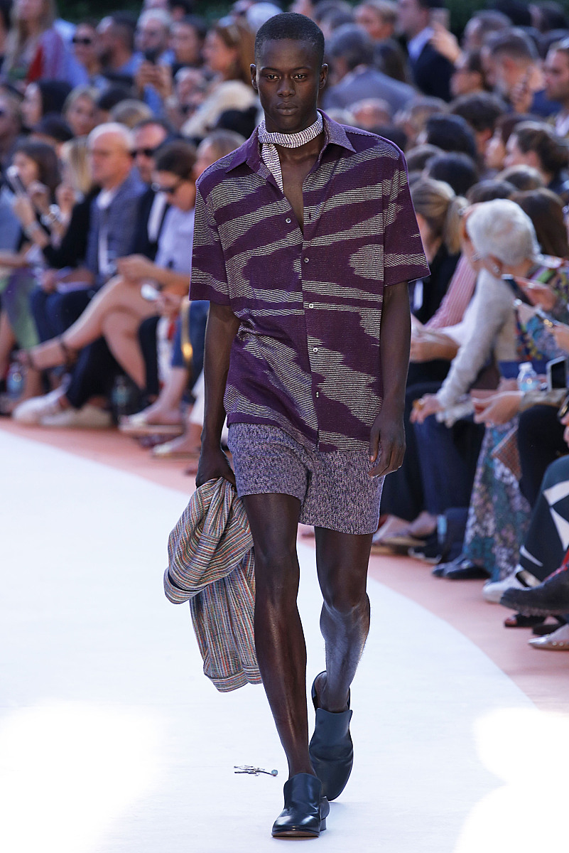 2018春夏米兰时装周:missoni 品牌秀场