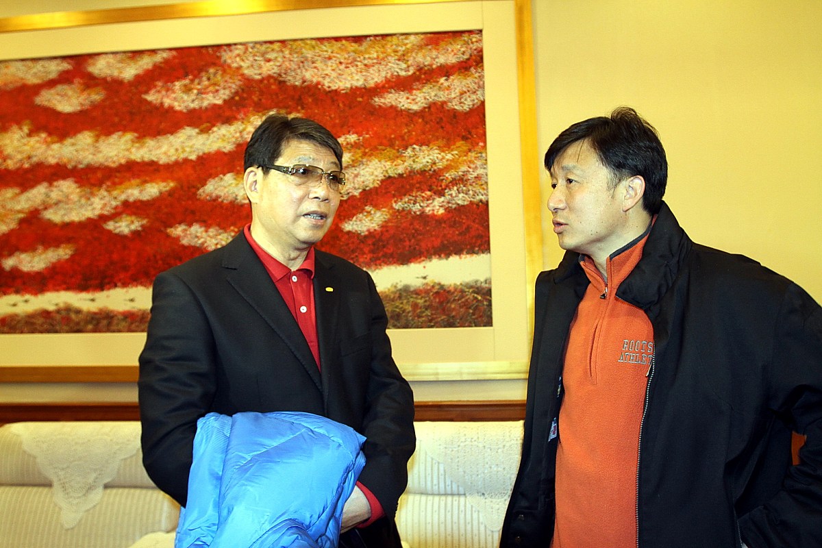 2013年2月27日,中国上海,中超上海东亚召开新闻发布会,高洪波正式担任