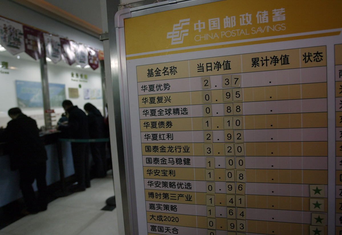 2006年 12月 23日 , 南京 一家 邮政储蓄 银行 代理 销售 的 开放式 
