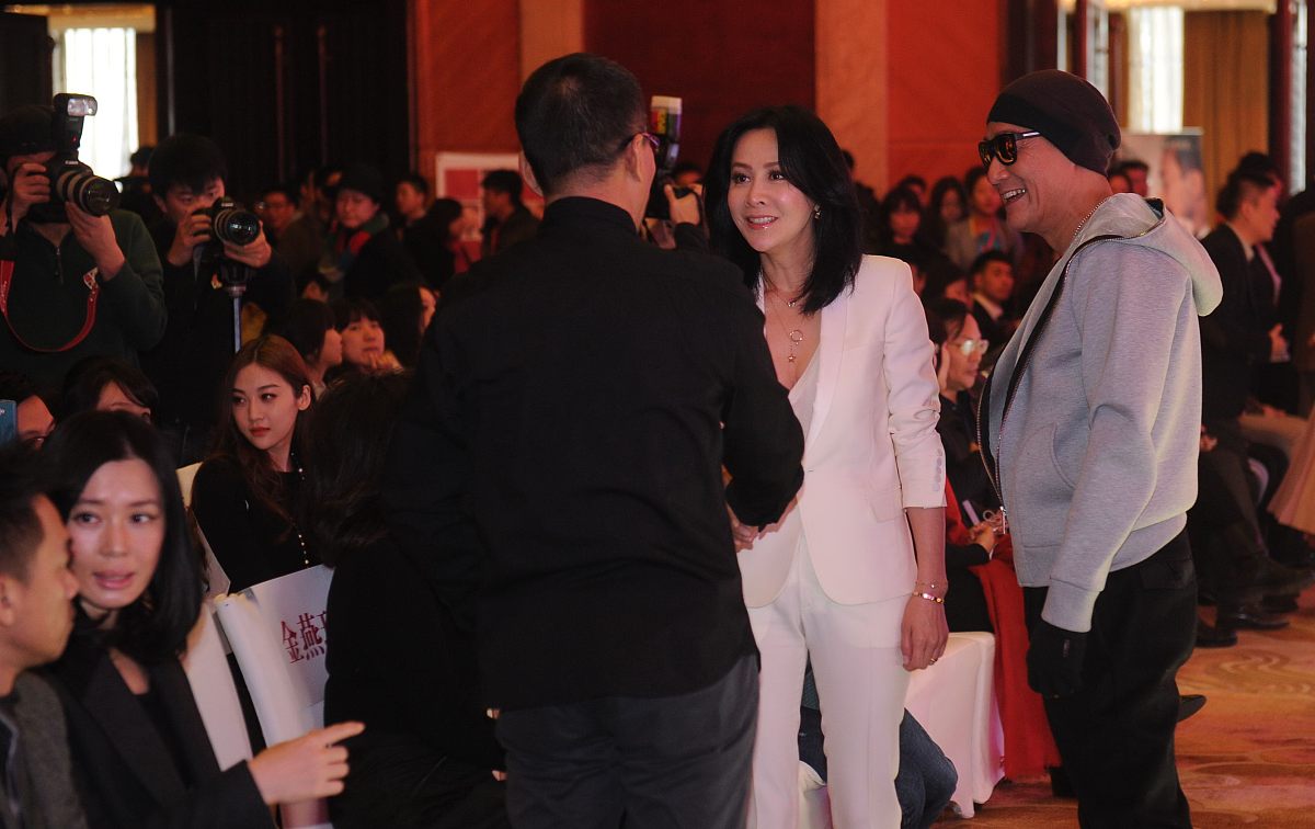 2014年02月10日,北京,电影《北京爱情故事》首映发布会举行.***_***刘
