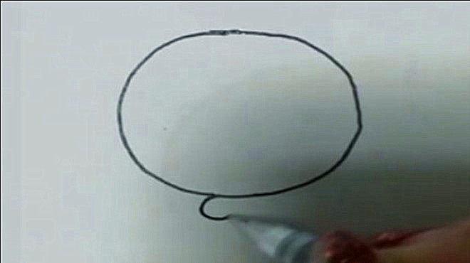 创意简笔画:教你一招,用圆形变身章鱼,就是这么简单