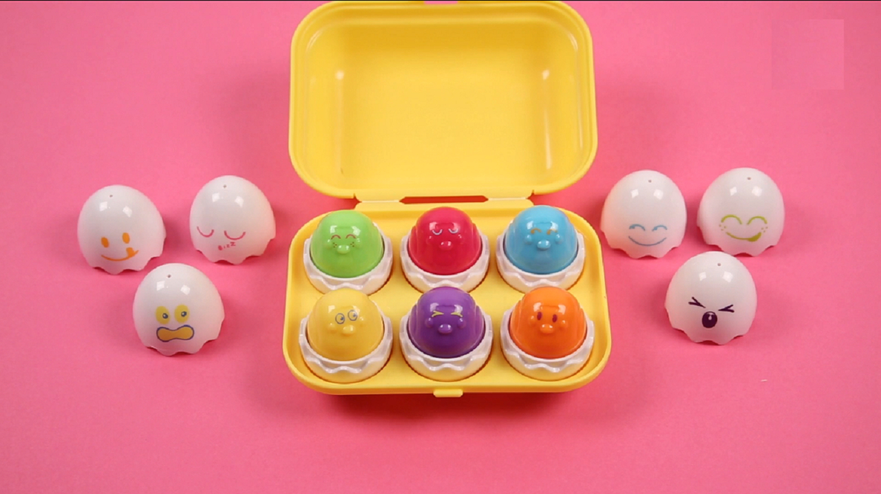 卡通玩具鸡蛋展示