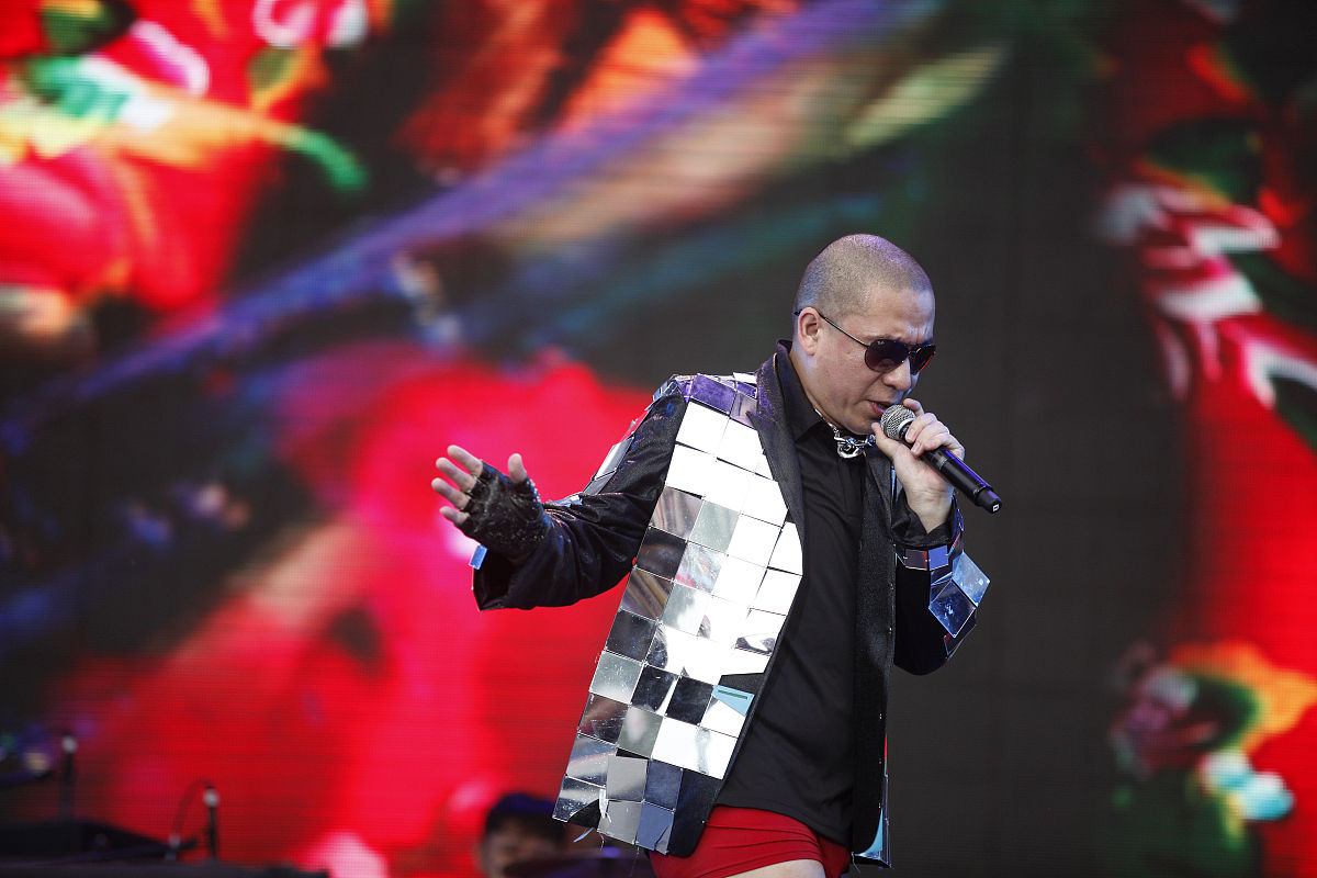 2014年5月31日,成都,草莓音乐节首次登陆成都. 二手玫瑰.