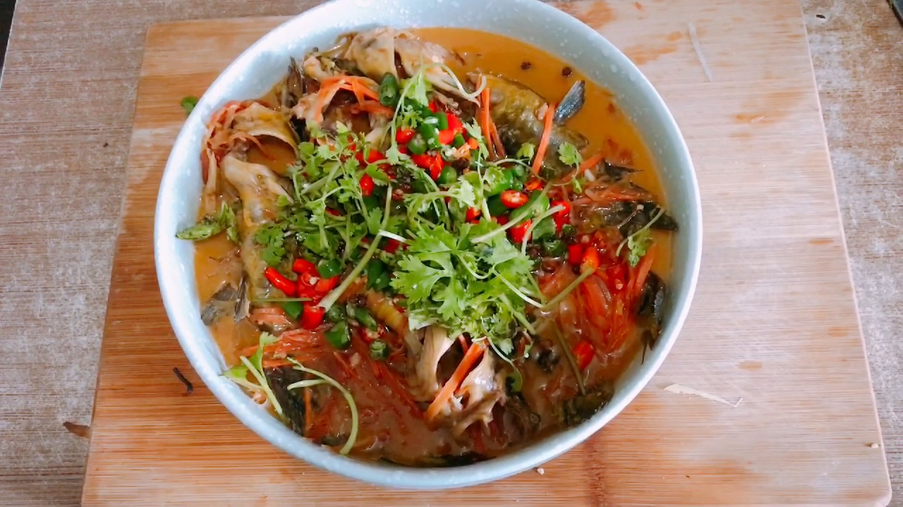 手把手教你做昂刺鱼烧茄子,麻辣好吃,入味下饭,真过瘾