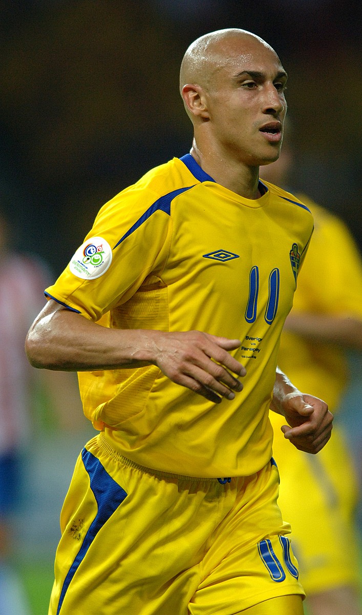 2006年6月15日,世界杯b组,瑞典1-0险胜巴拉圭.拉尔森  henrik larsson