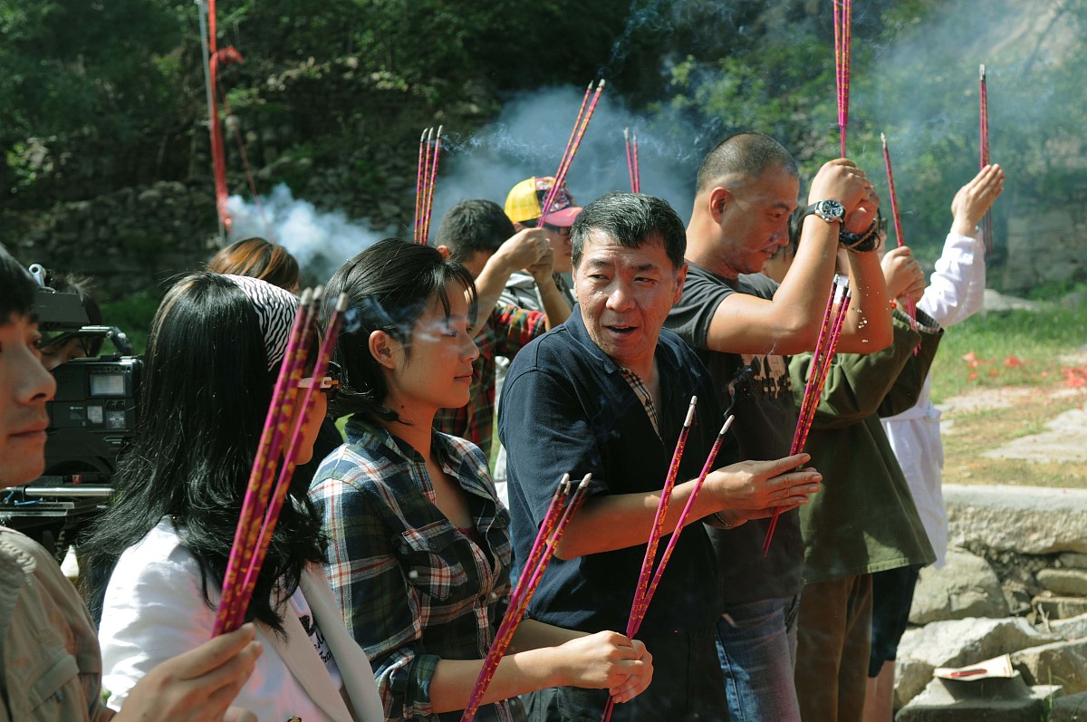 2009年9月9日,北京,50集电视剧《金婚2》金婚风雨情开机仪式.***_***