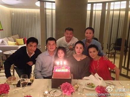 胡军儿子康康生日宴，刘嘉玲惊人举动引热议