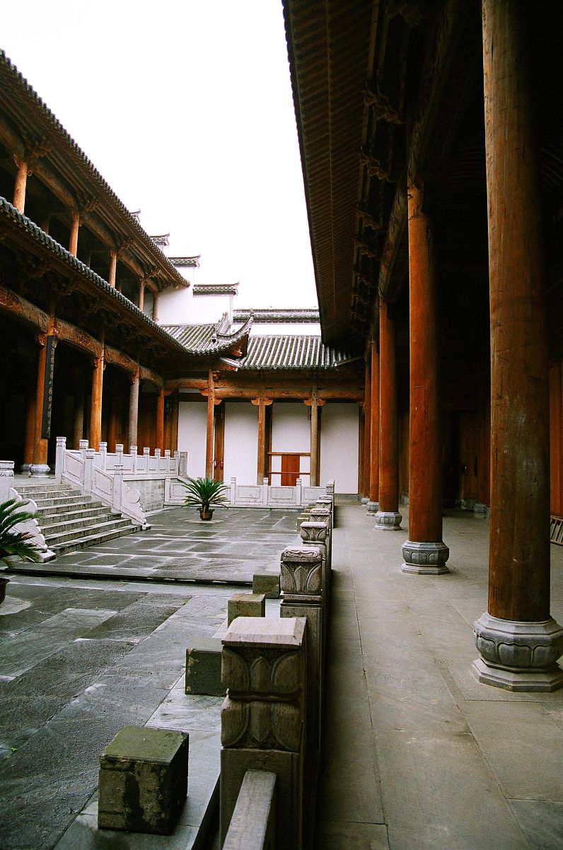 2006年6月8日,江西,婺源县江湾古镇.萧江宗祠+++_+++婺源,江湾,古镇,