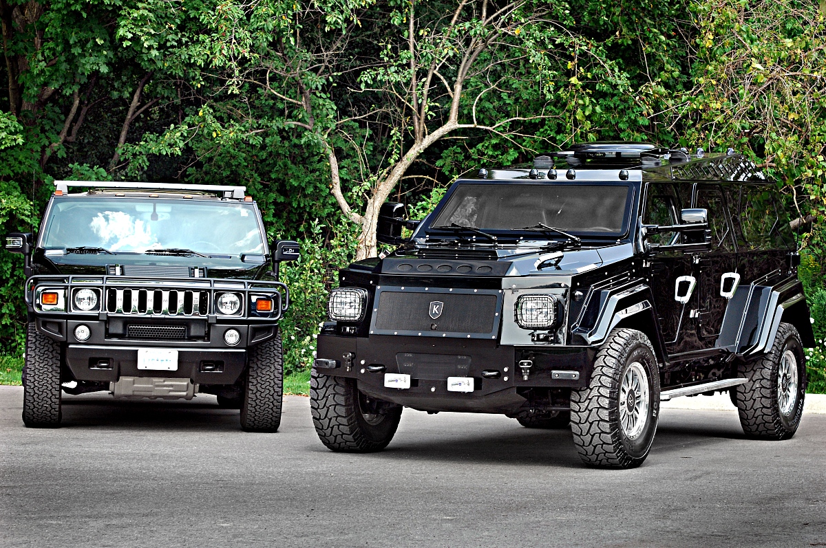 号称"世界上最安全,最豪华"的suv"骑士十五世"(knight xv)身披装甲,内