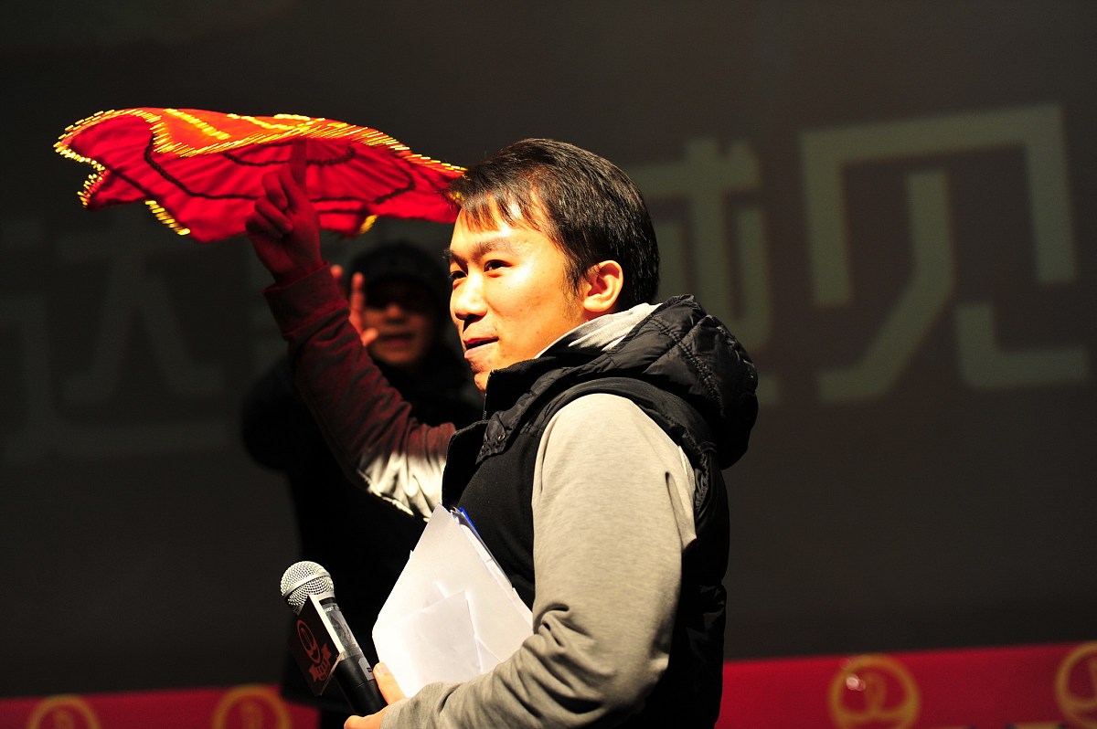 2013年02月22日,辽宁省沈阳市,周星驰沈阳宣传电影《西游降魔篇》.***