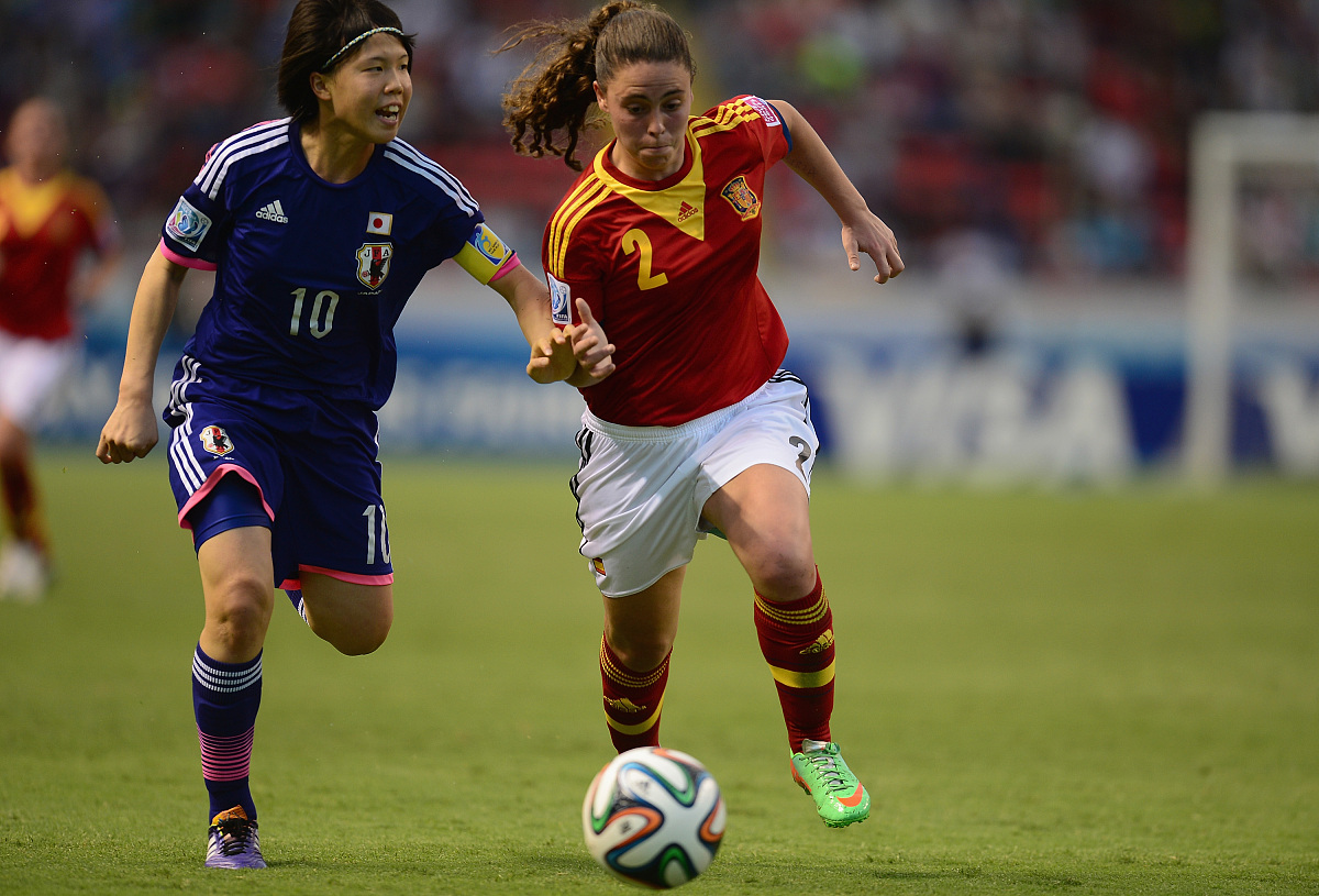 2014年4月4日,哥斯达黎加,2014u17女足世界杯决赛,日本vs西班牙.***_*