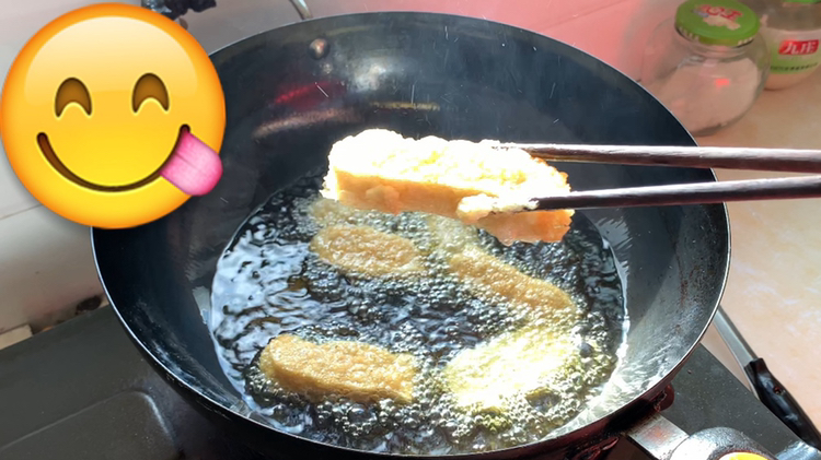 简单又好吃的糍粑做法,荷幺姑天天做,两口子也吃不够