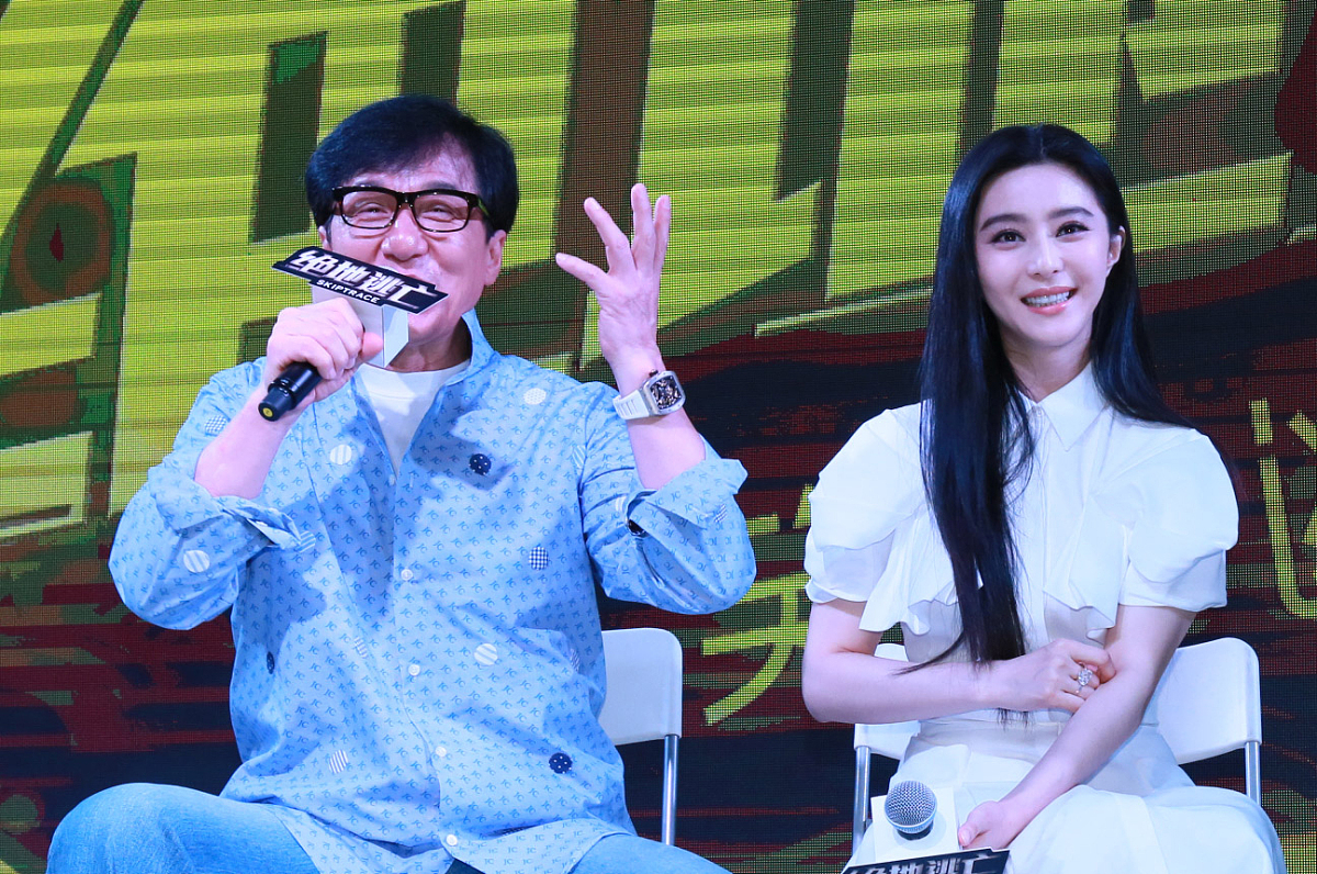 2015年06月16日,上海,第18届上海国际电影节,《绝地逃亡》发布会举行.