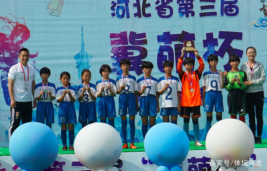 河北省第三届冀萌杯青少年足球比赛闭幕式暨