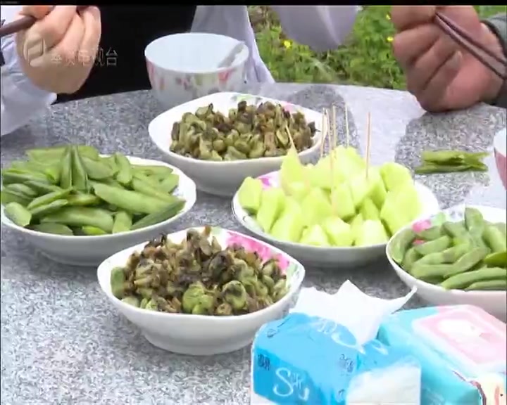 本地豌豆蚕豆新鲜上市 水煮清炒皆美味