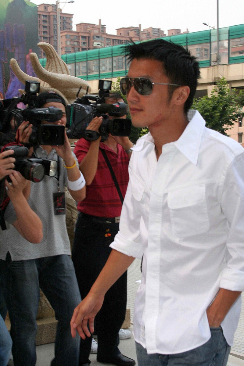 2008年7月16日,上海,动画电影《风云决》上海举办全球首映典礼.谢霆锋