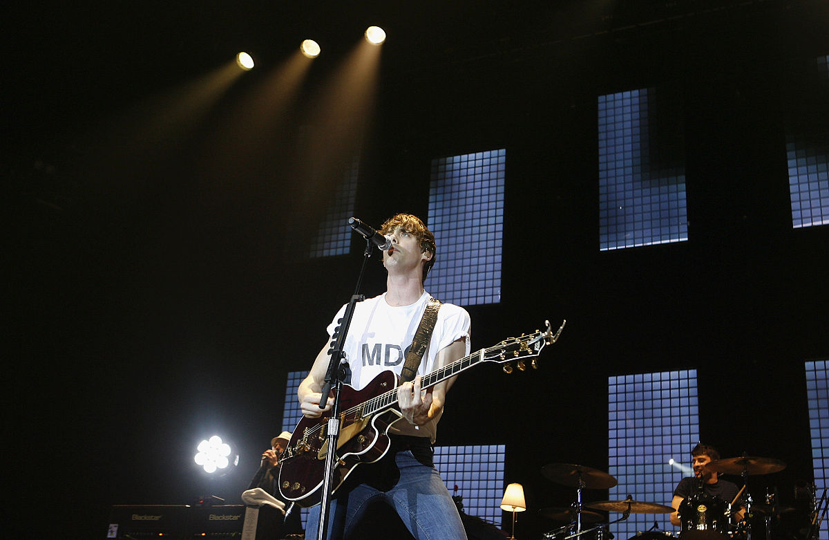 2009年5月8日讯,伦敦,当地时间5月7日,剃刀光芒(razorlight)乐队在伦