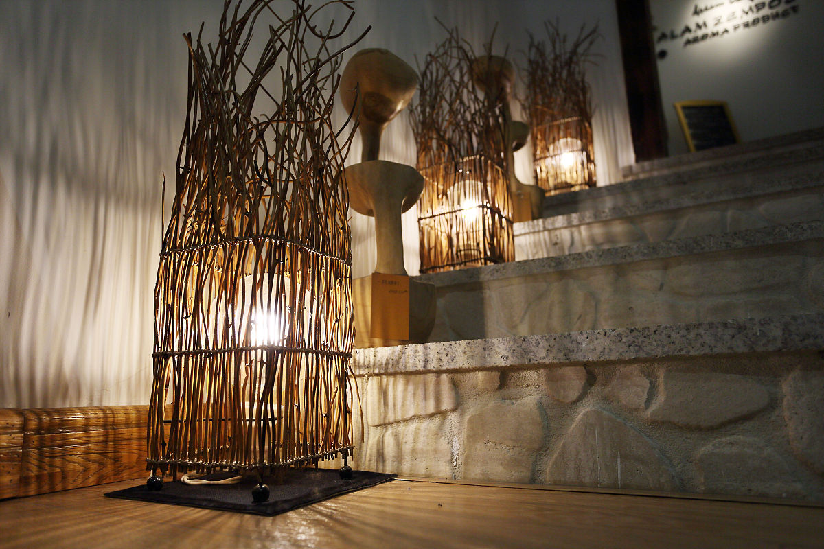 蒲草编艺术主题展厅设计：创意灵感与展示理念